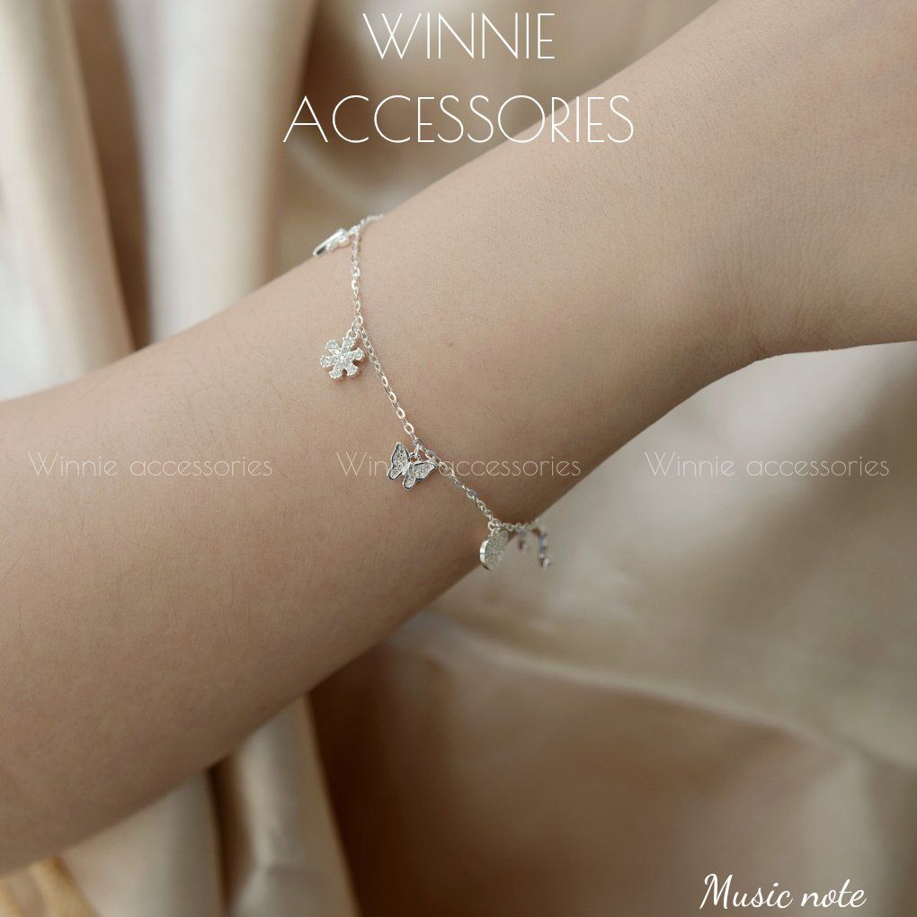 Lắc tay Bạc S925 Music note
