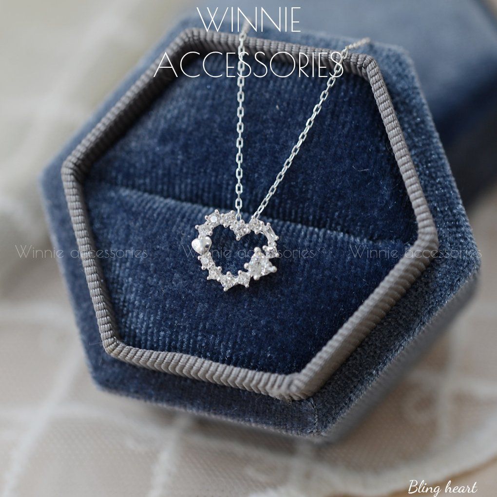 Dây chuyền Bạc S925 Bling heart