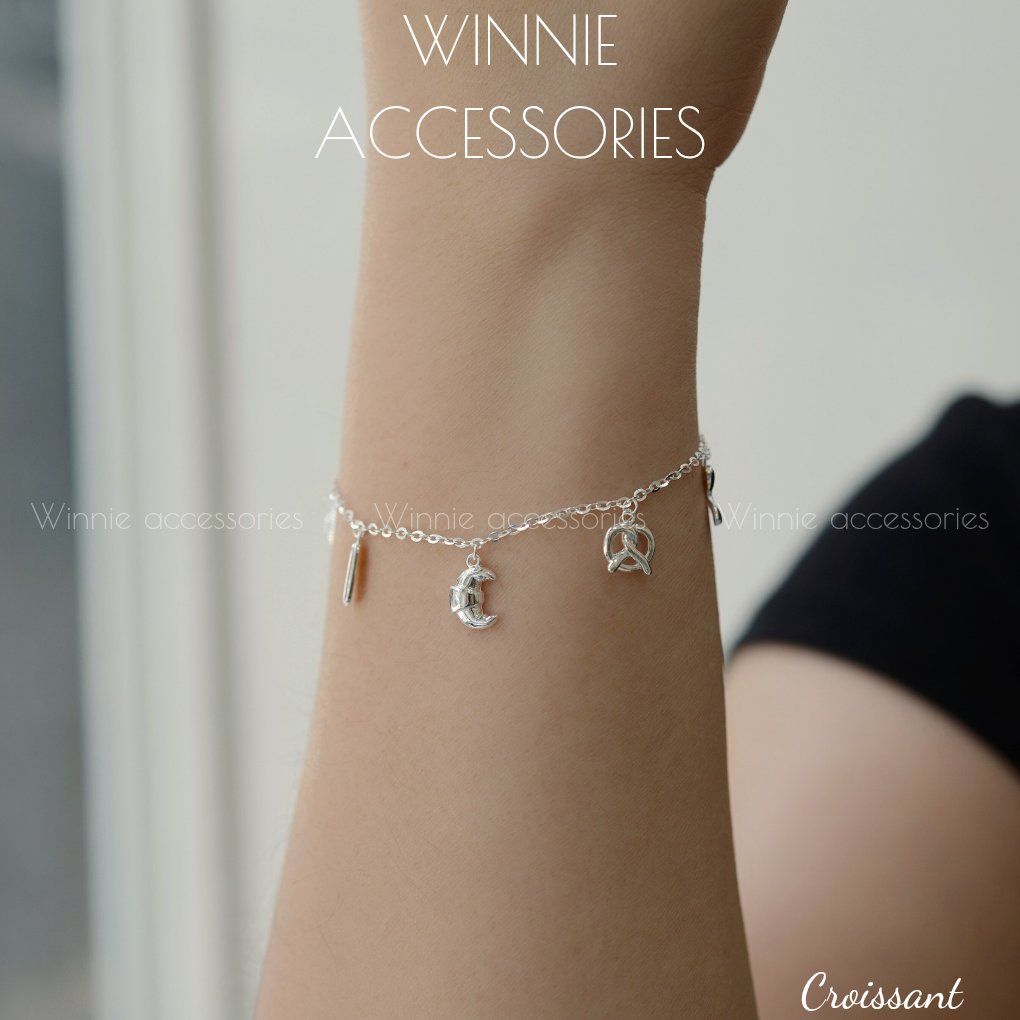 Lắc tay Bạc S925 Croissant