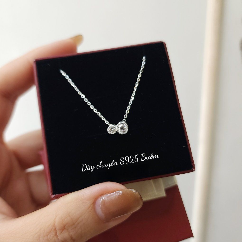 Dây chuyền Bạc S925 Duo