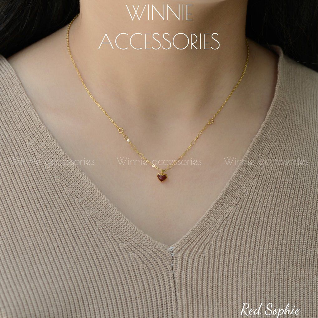Dây chuyền Titan Red Sophie