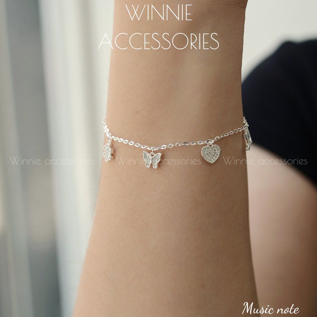 Lắc tay Bạc S925 Music note