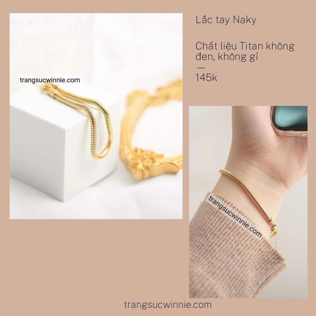 Lắc tay titan Naky