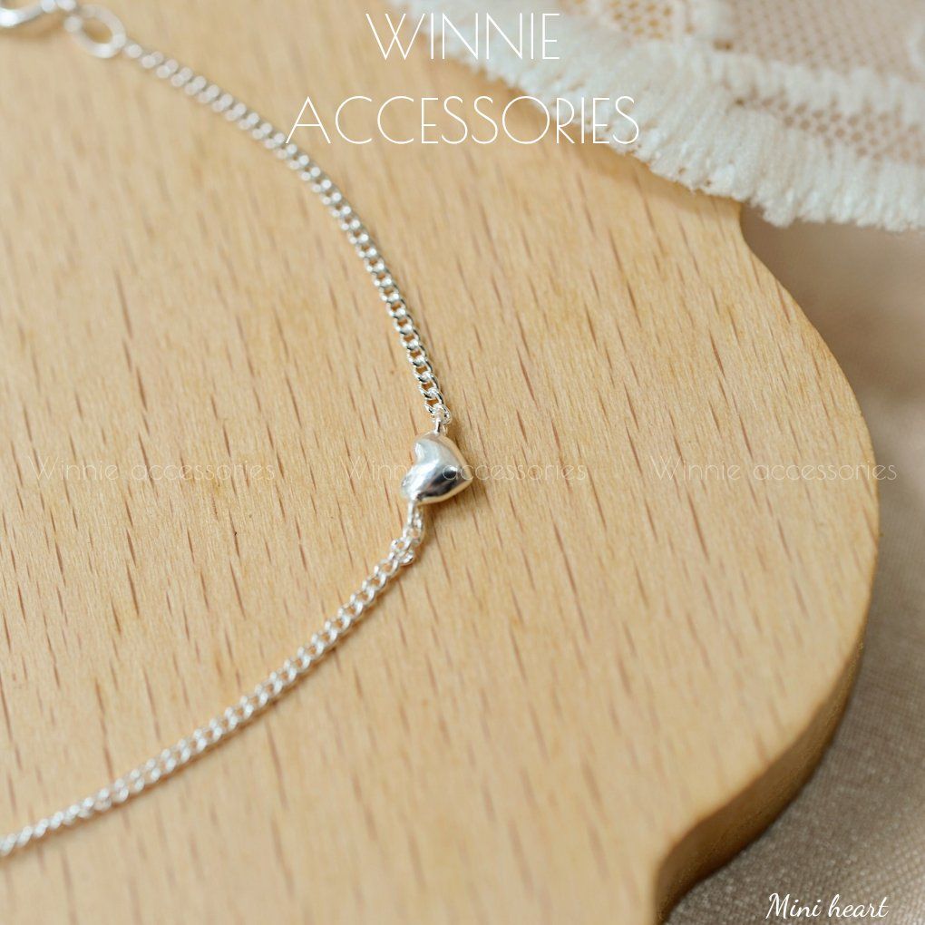 Lắc tay Bạc S925 Mini heart