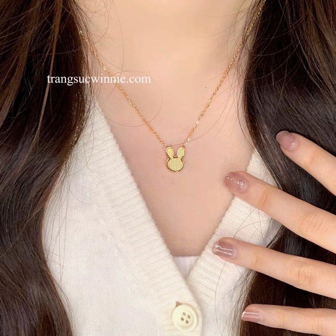 Dây chuyền titan Tai thỏ