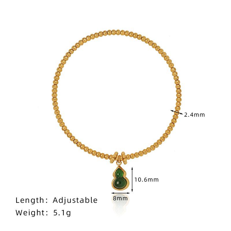 Lắc tay Titan Hồ lô xanh