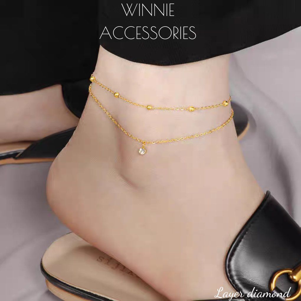 Lắc chân Titan Layer Diamond