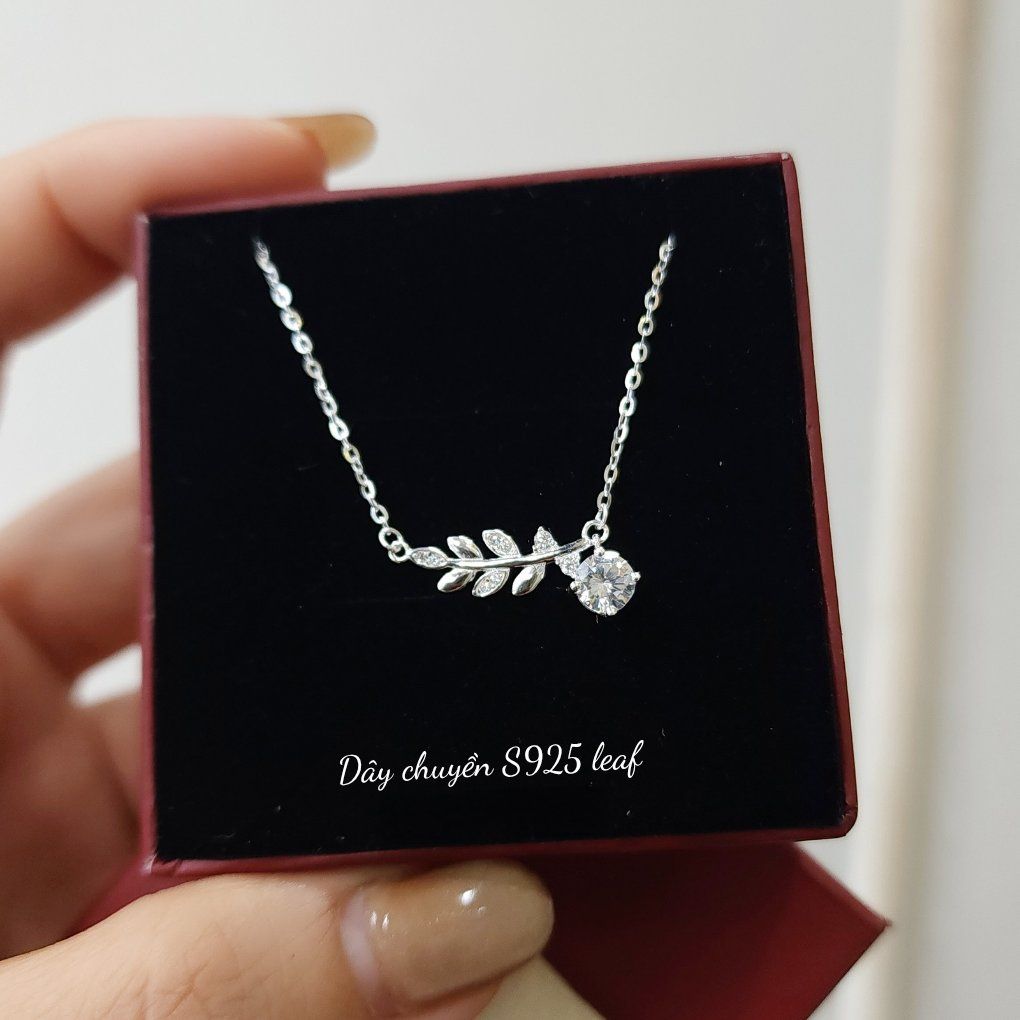 Dây chuyền Bạc S925 Leaf