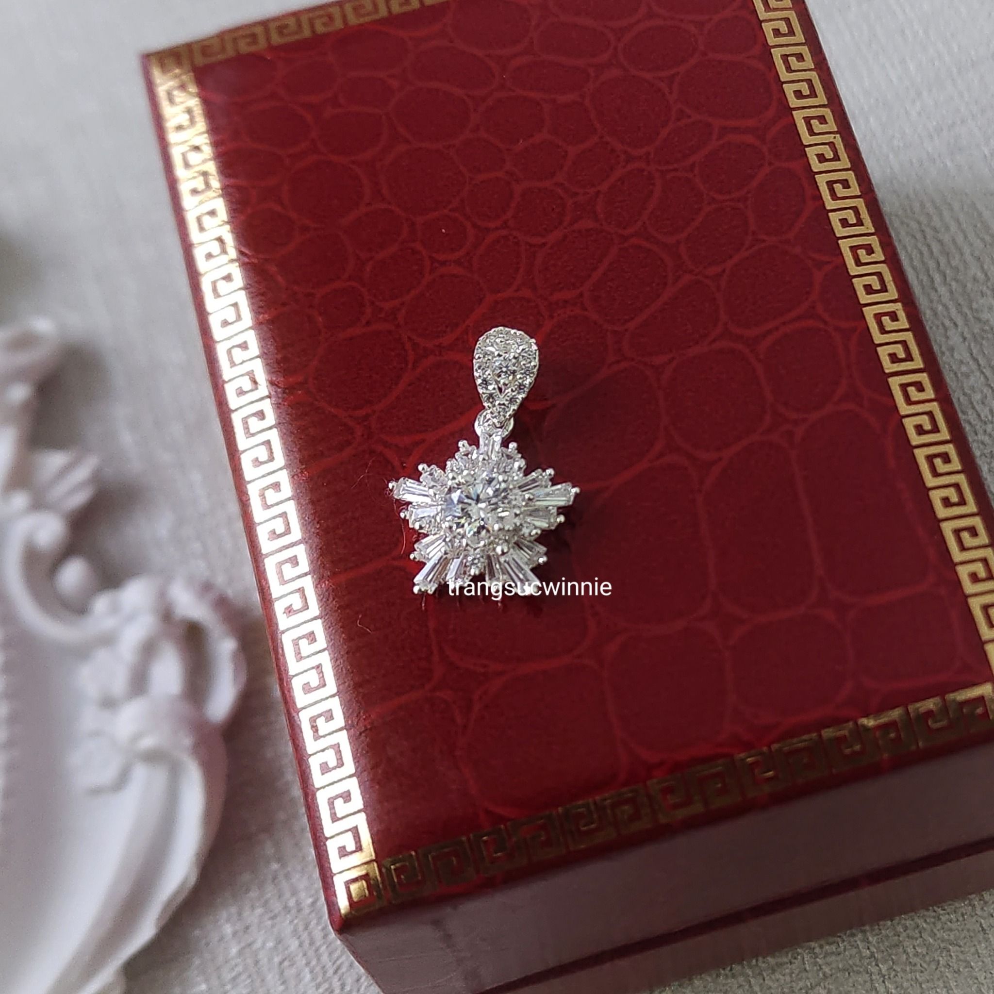 Charm Bạc S925 Snowflake