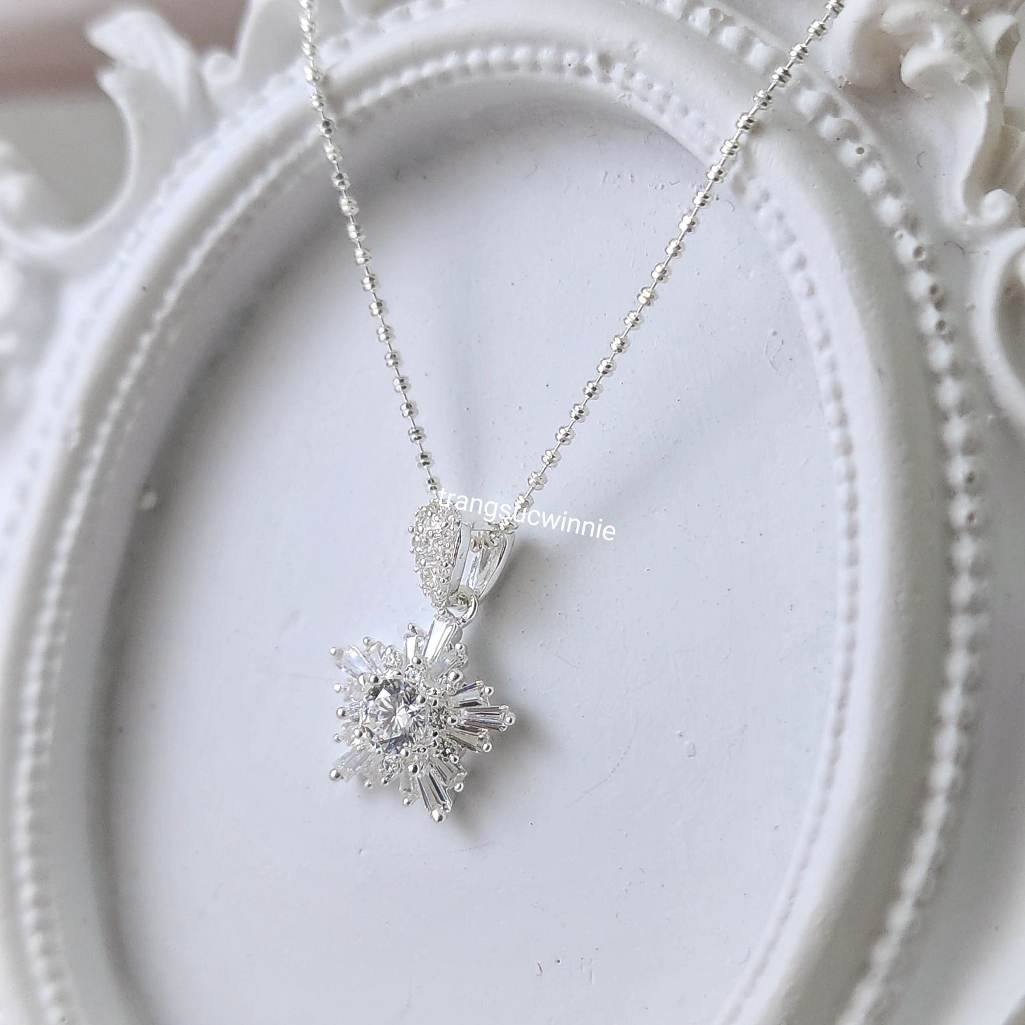 Charm Bạc S925 Snowflake