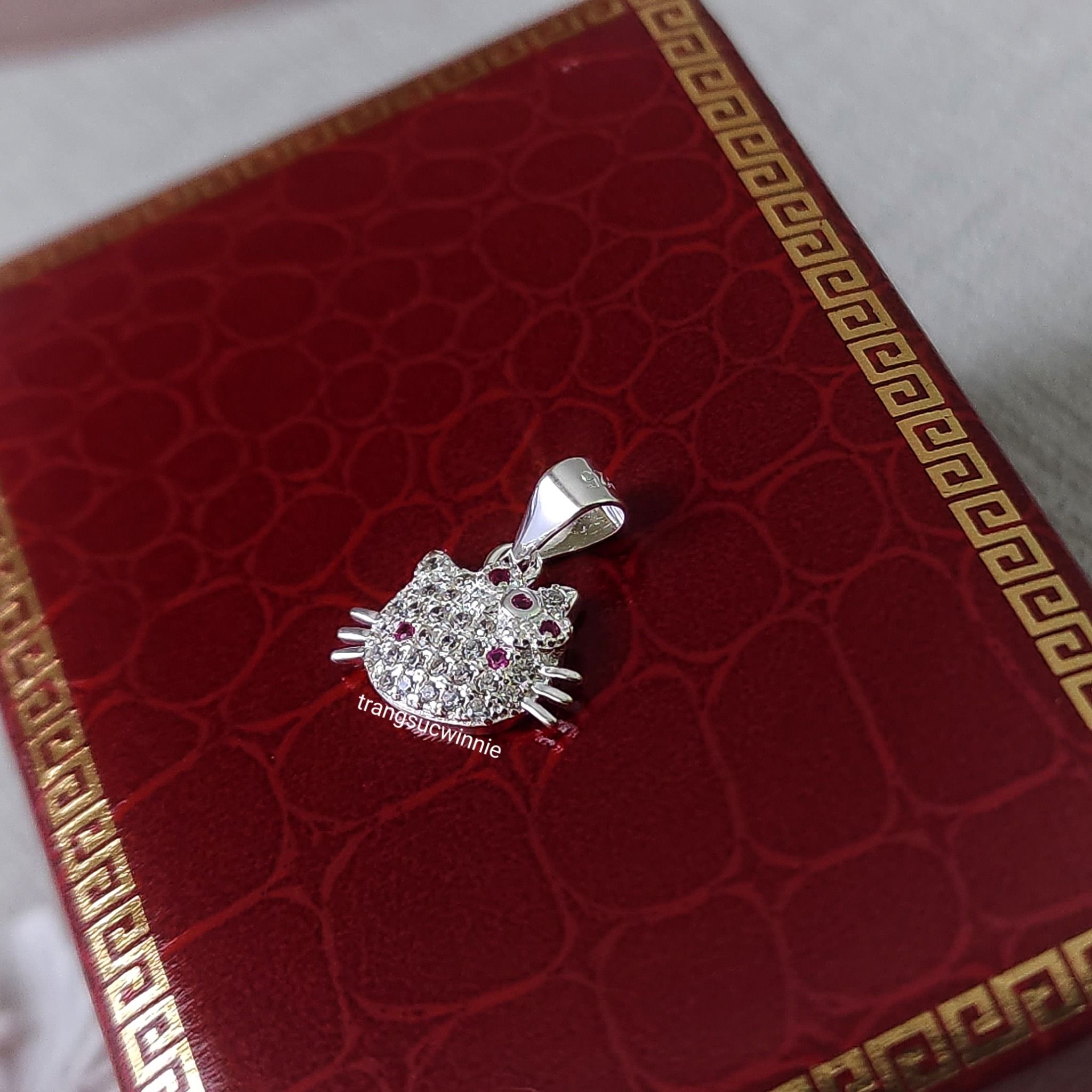 Charm Bạc S925 Kitty