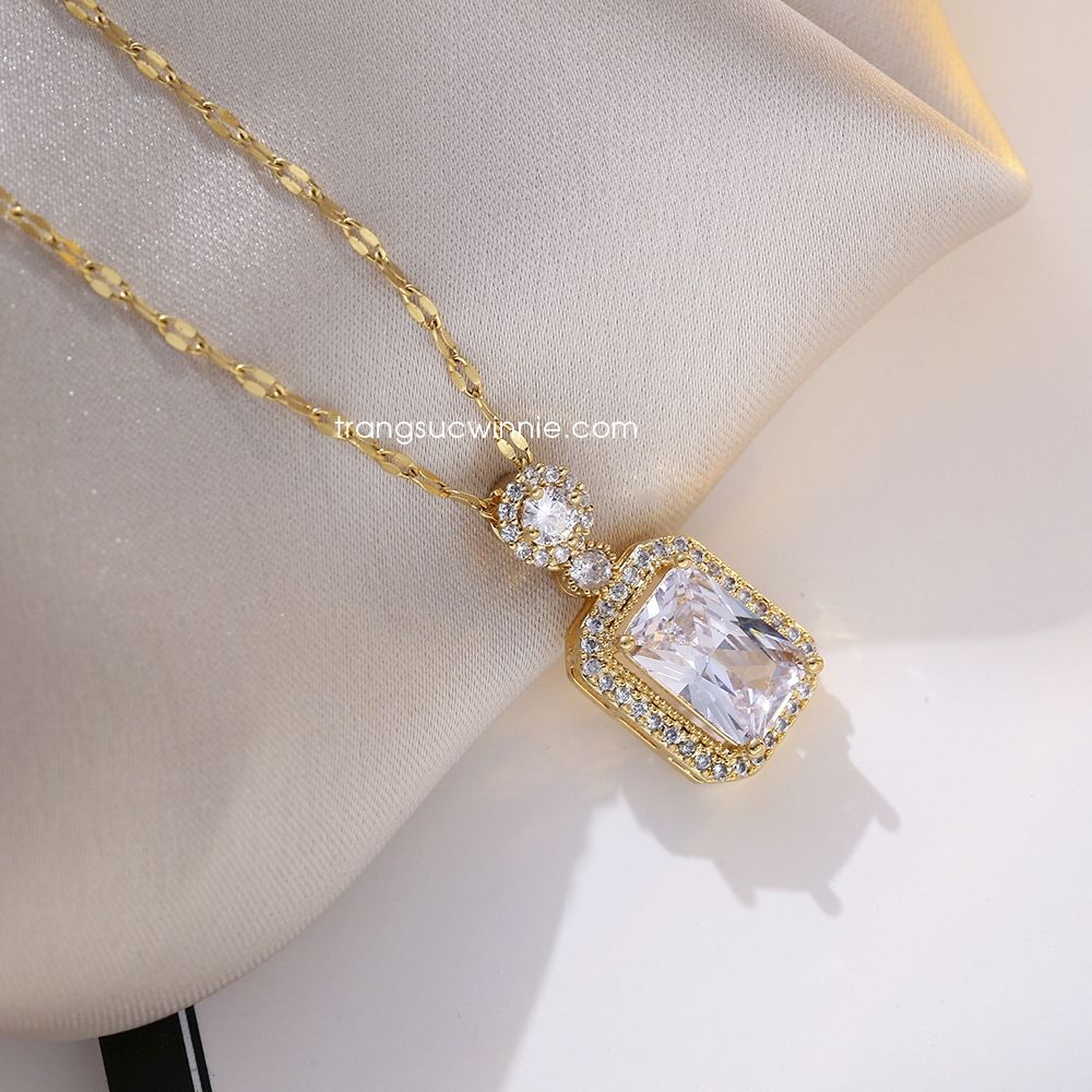 Dây chuyền titan Zirconia