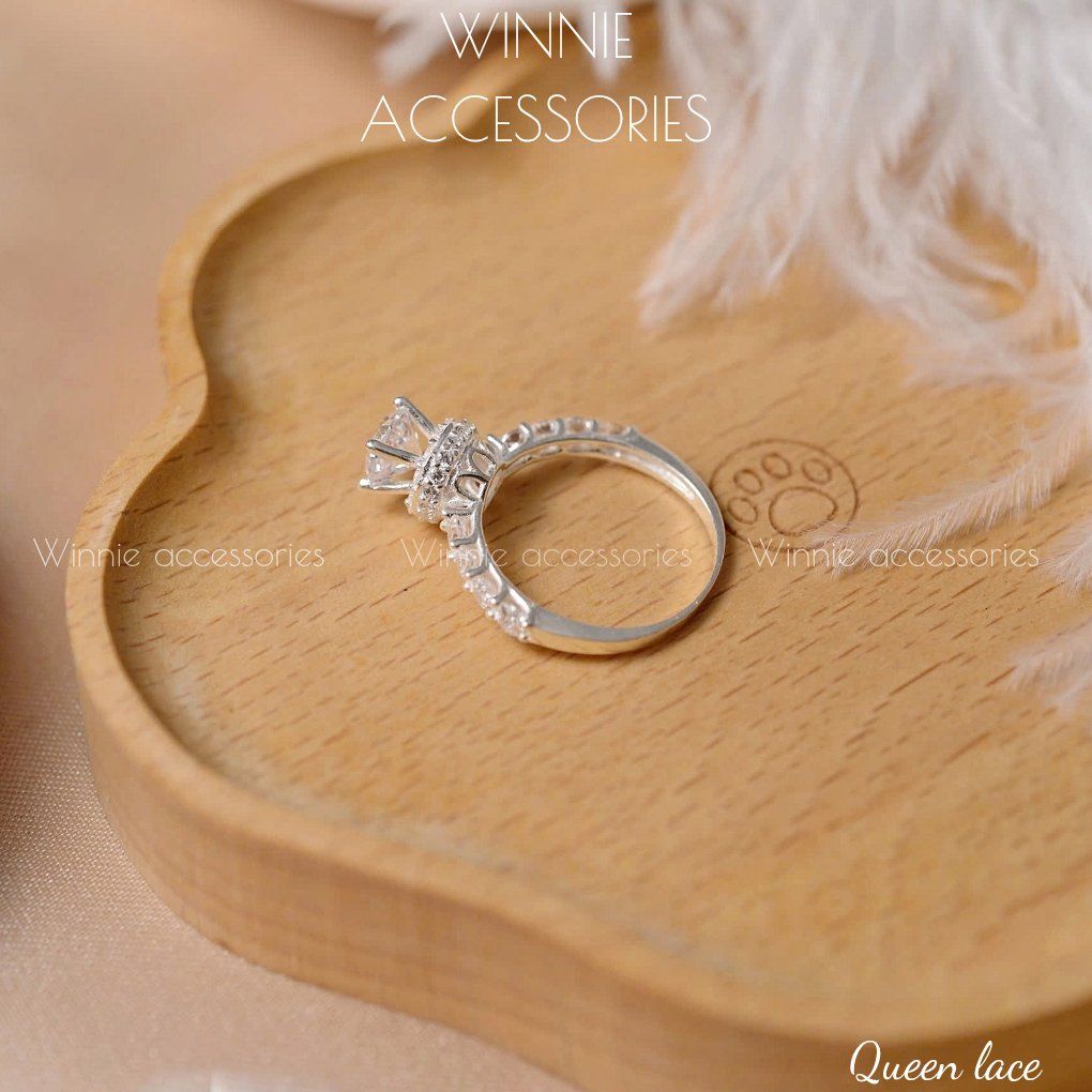Nhẫn Bạc S925 Queen Lace