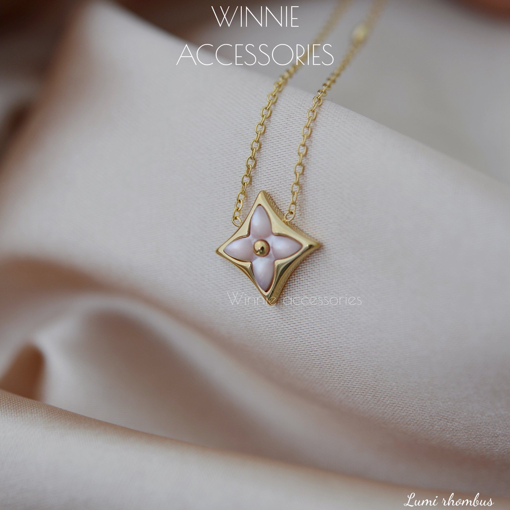 Dây chuyền Titan Lumi Rhombus
