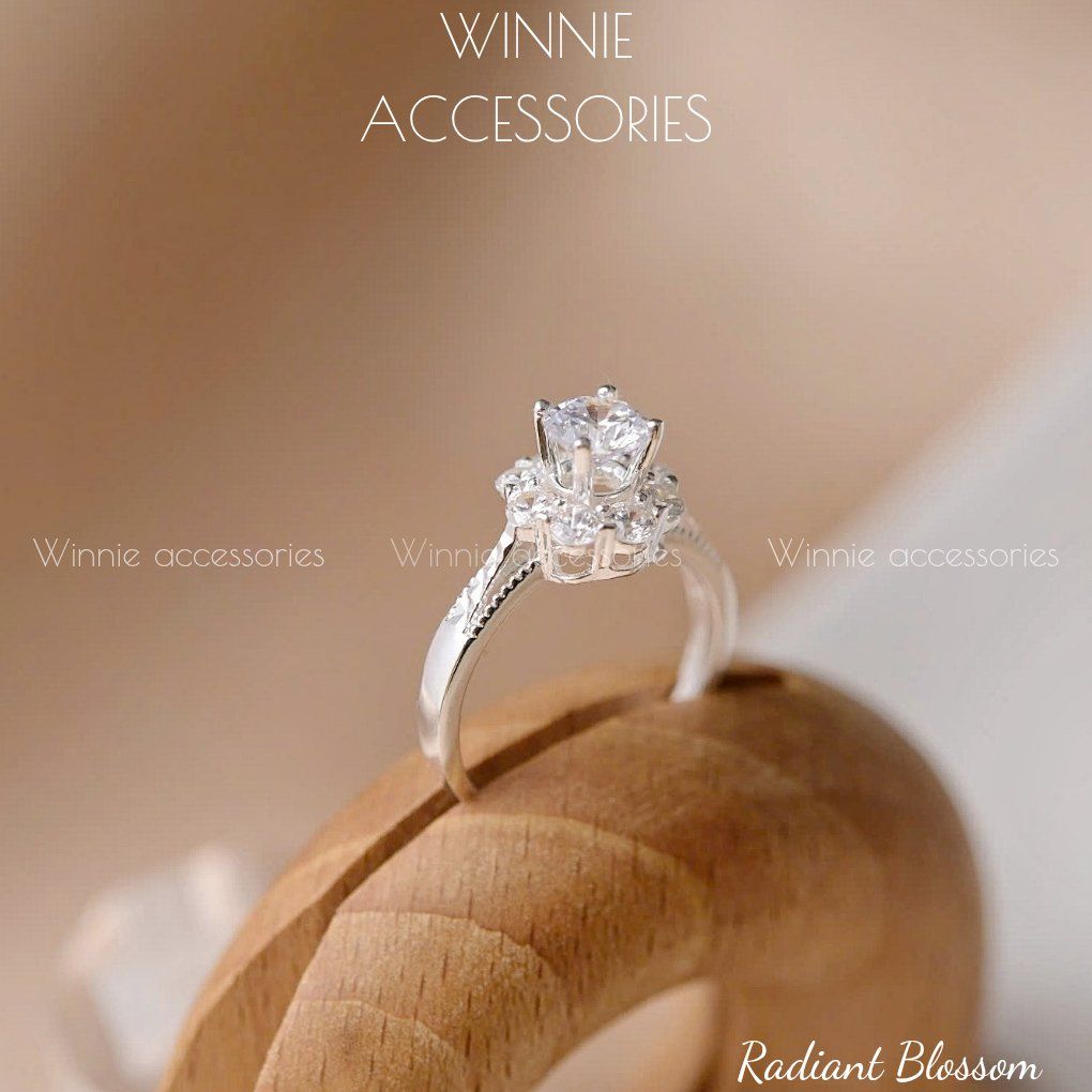 Nhẫn Bạc S925 Radiant Blossom