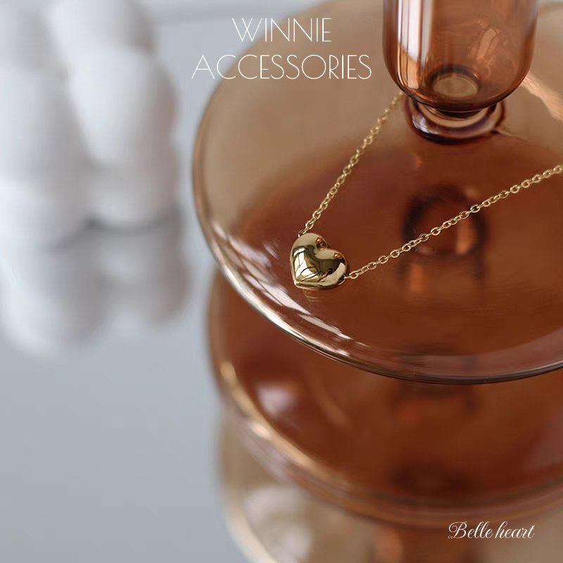 Dây chuyền Titan Belle heart
