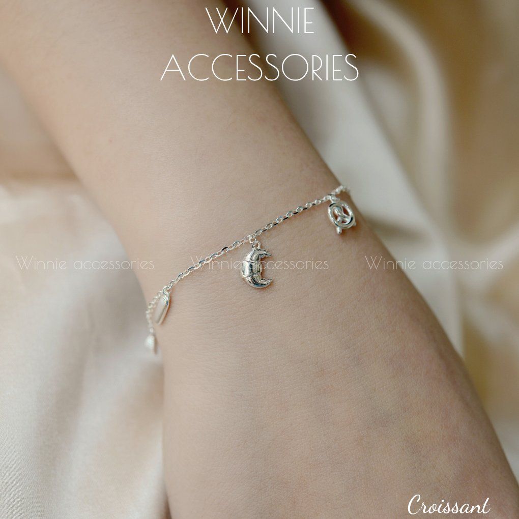 Lắc tay Bạc S925 Croissant