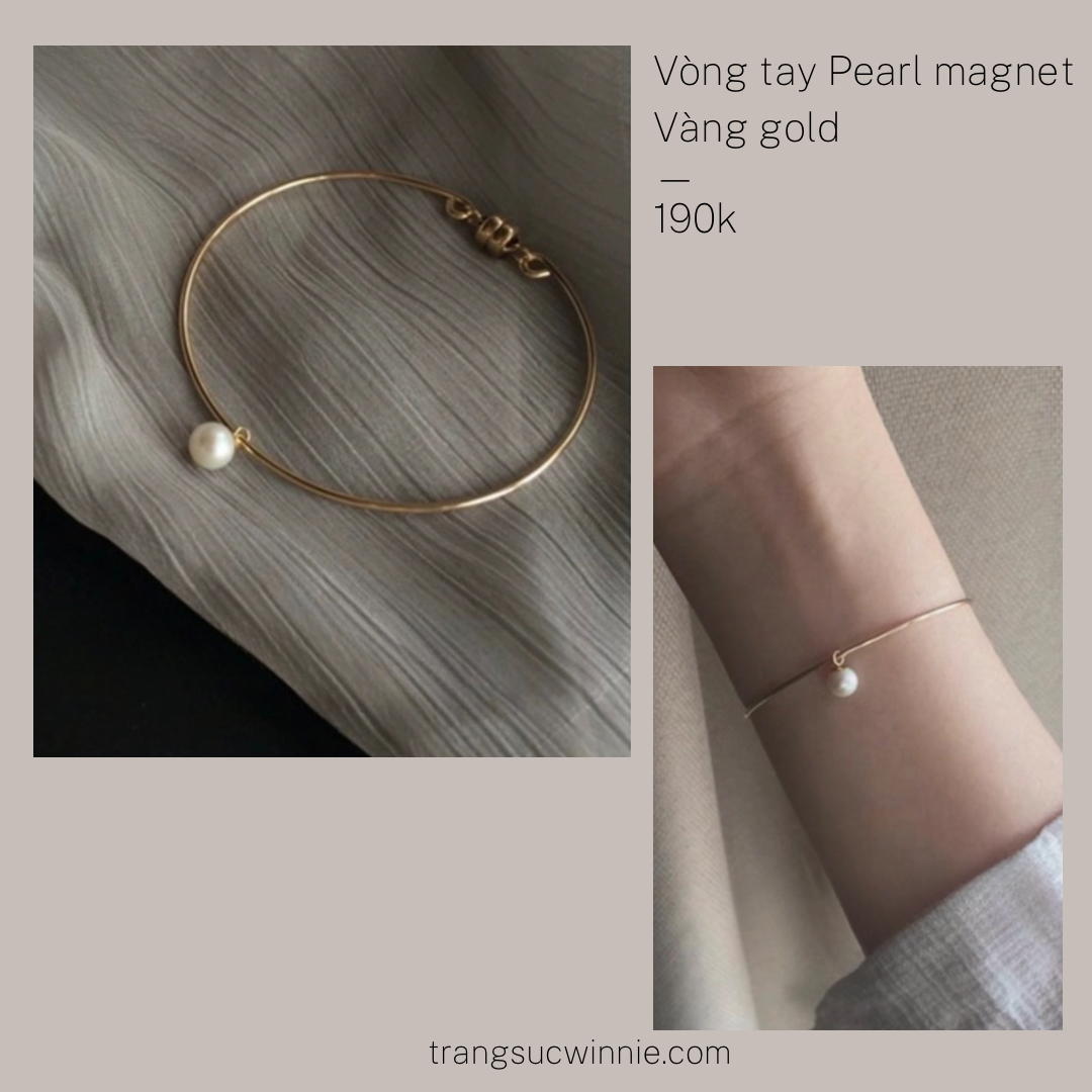 Vòng tay Pearl Magnet