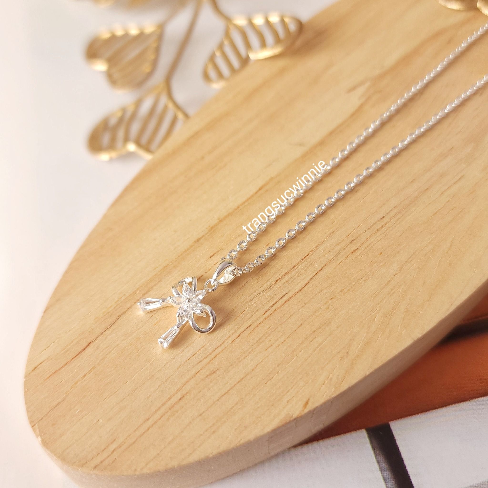 Charm Bạc S925 Ribbon
