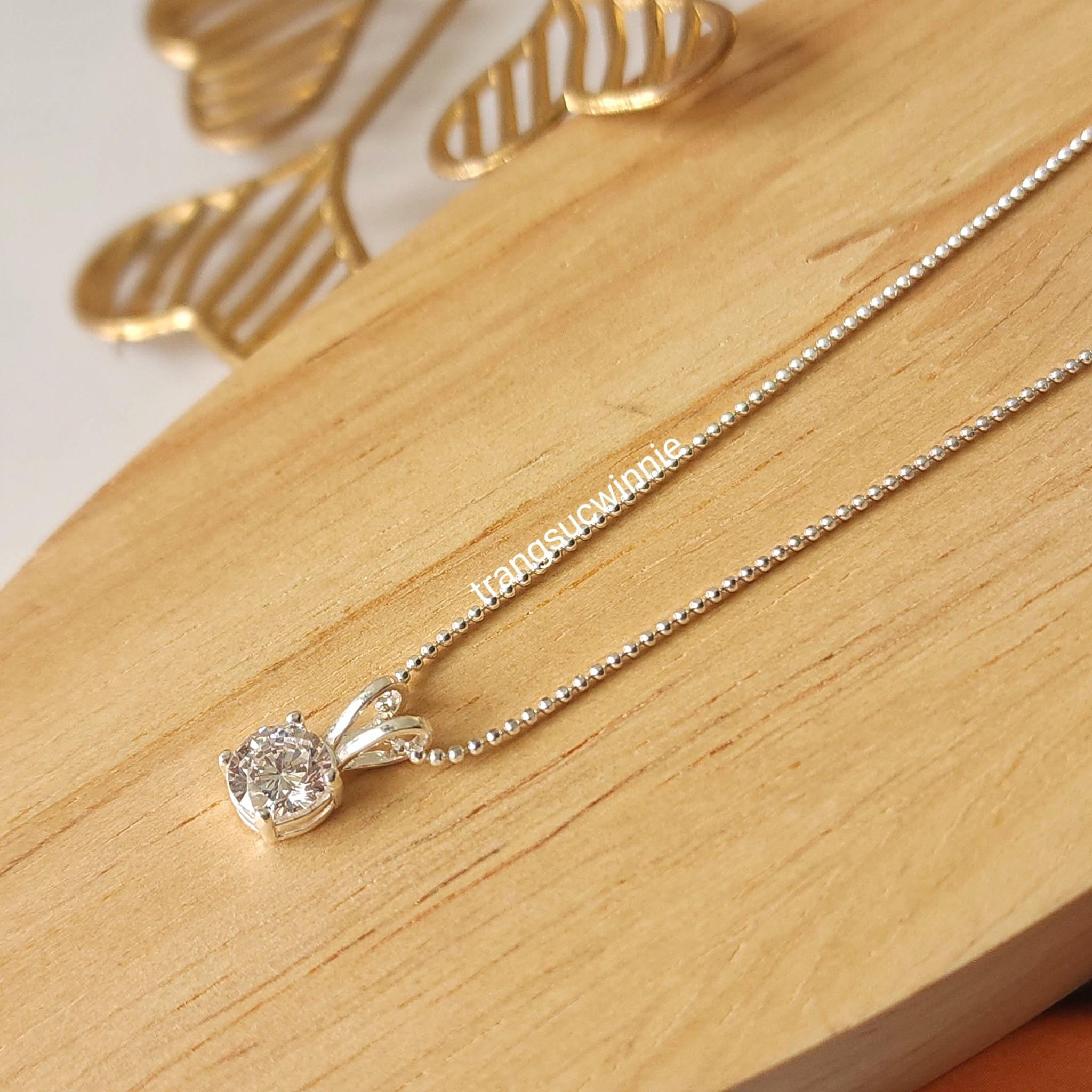 Charm Bạc S925 Tròn