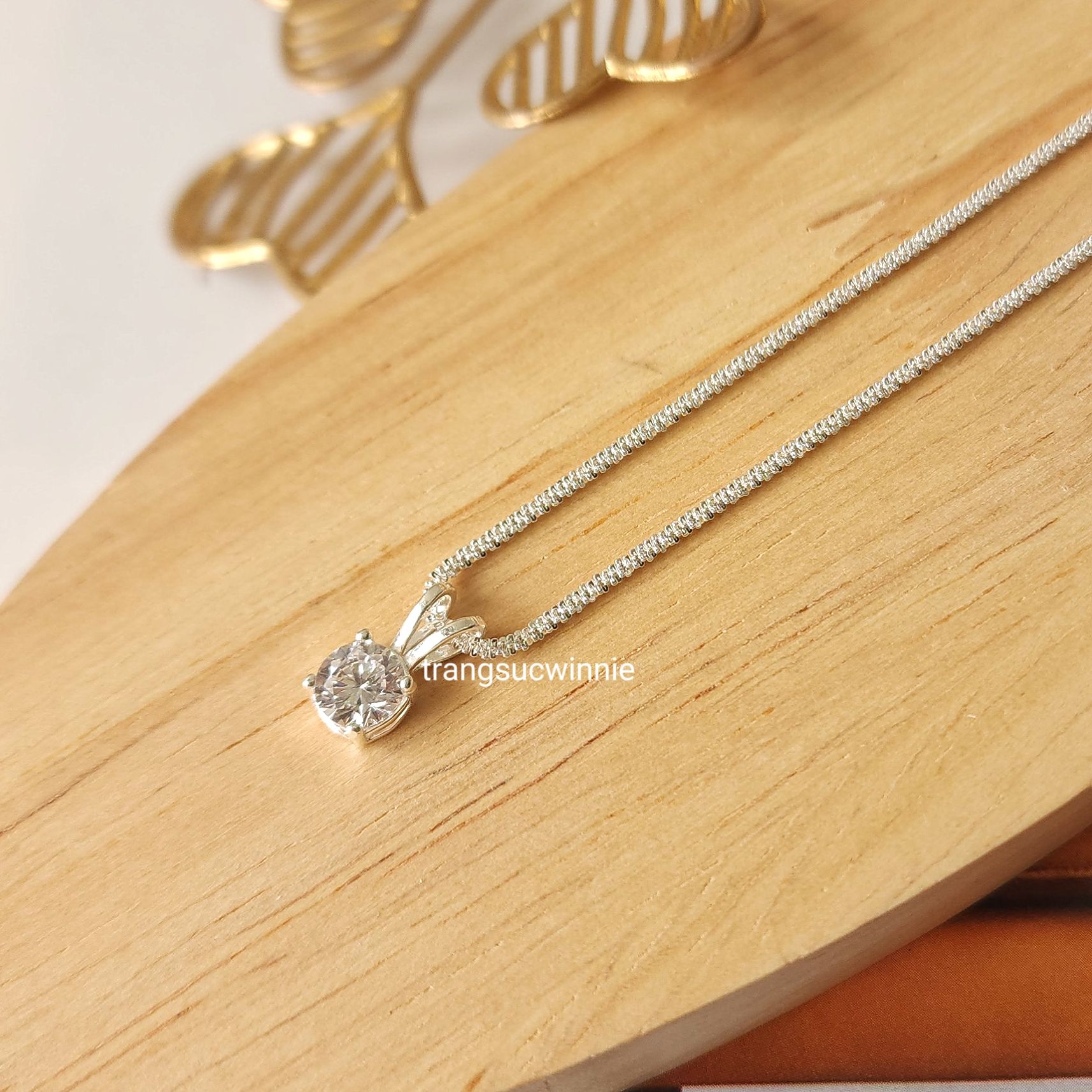 Charm Bạc S925 Tròn