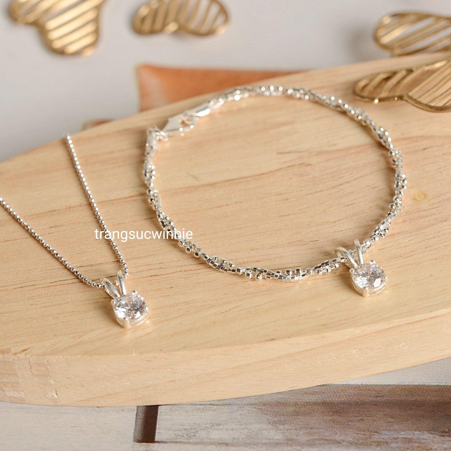 Charm Bạc S925 Tròn