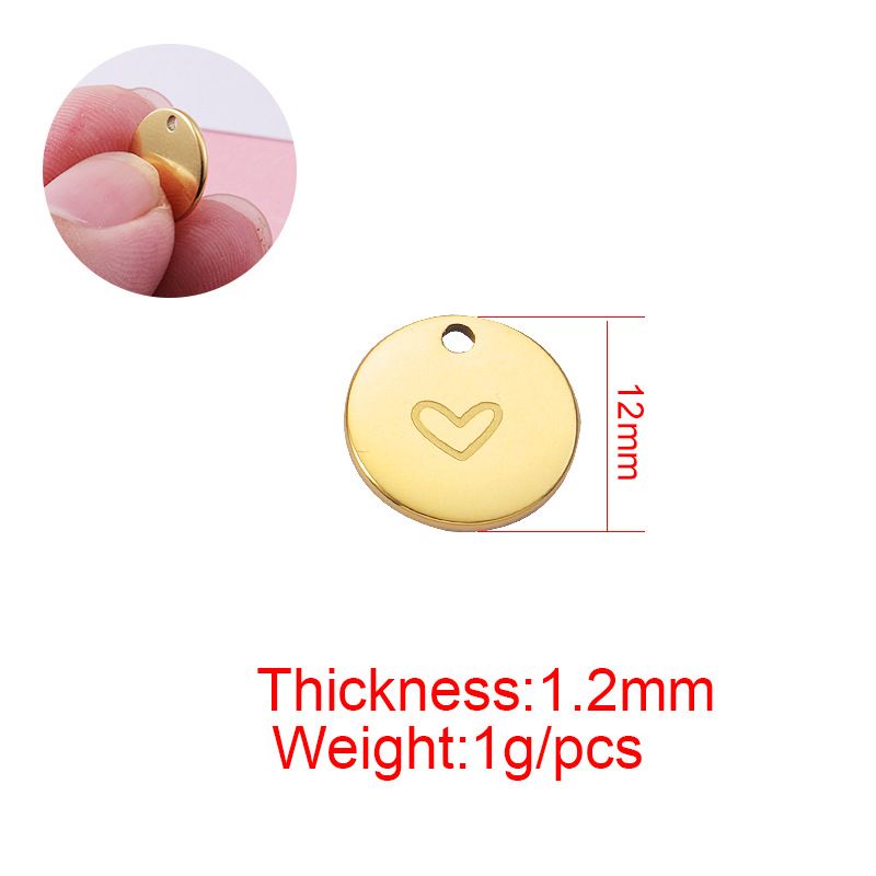 Charm titan Be You Circle heart