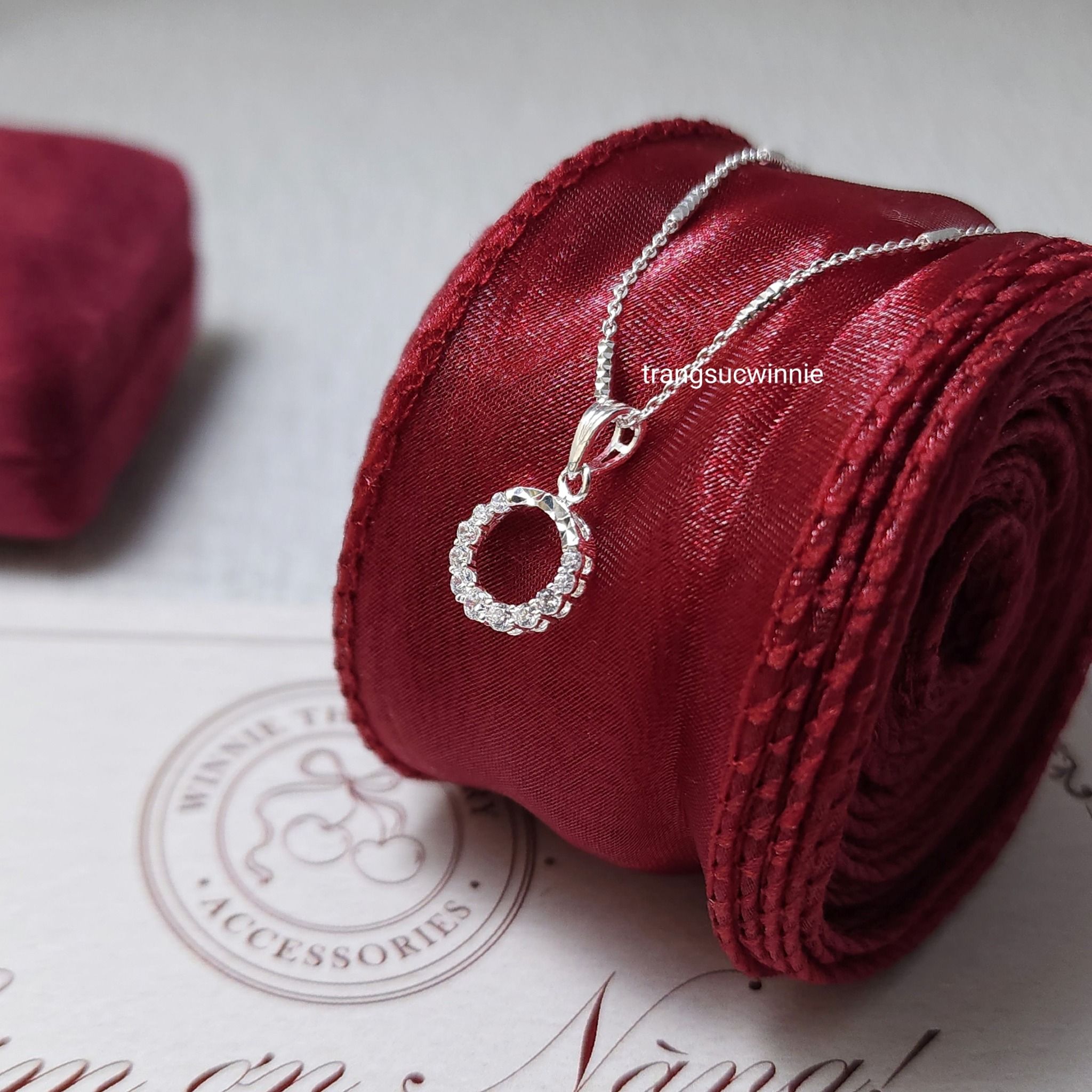 Charm Bạc S925 Circle twin