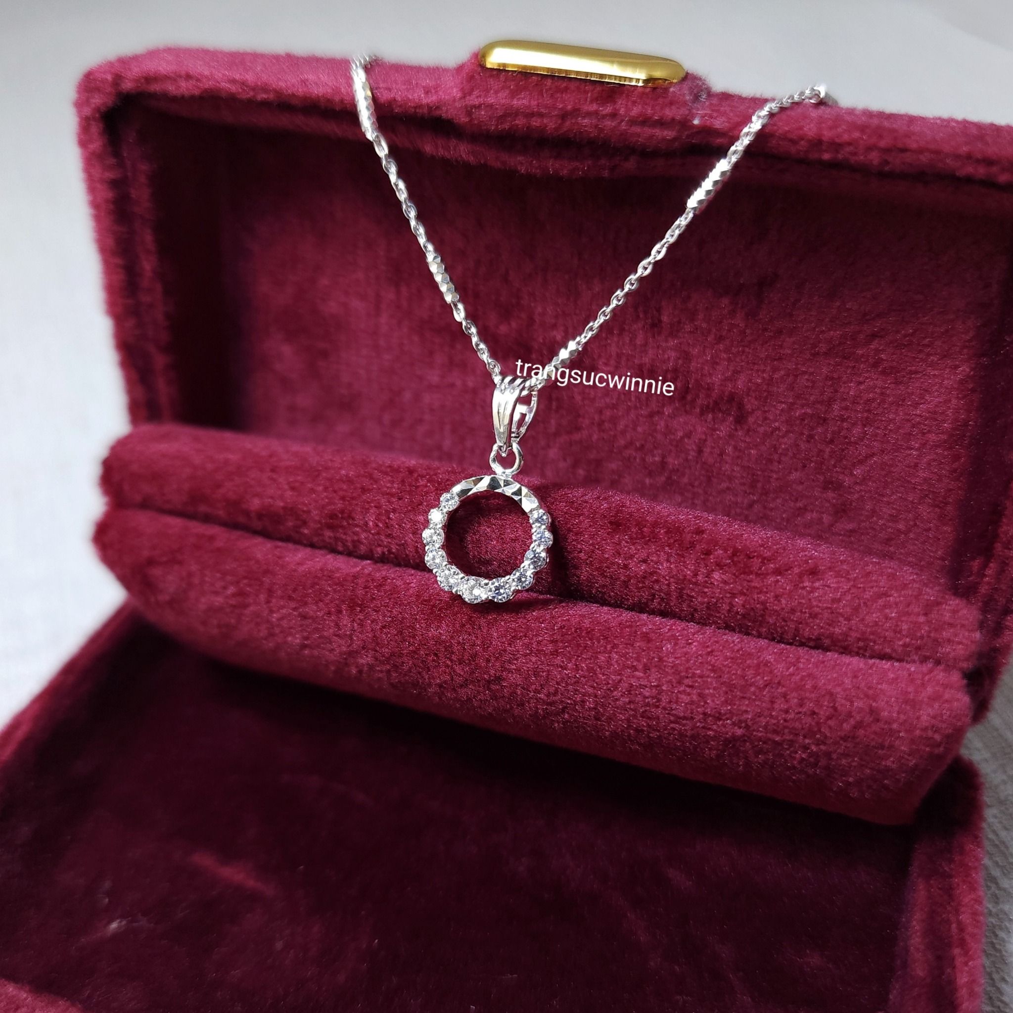Charm Bạc S925 Circle twin