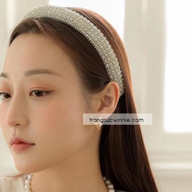 Cài tóc kim cương