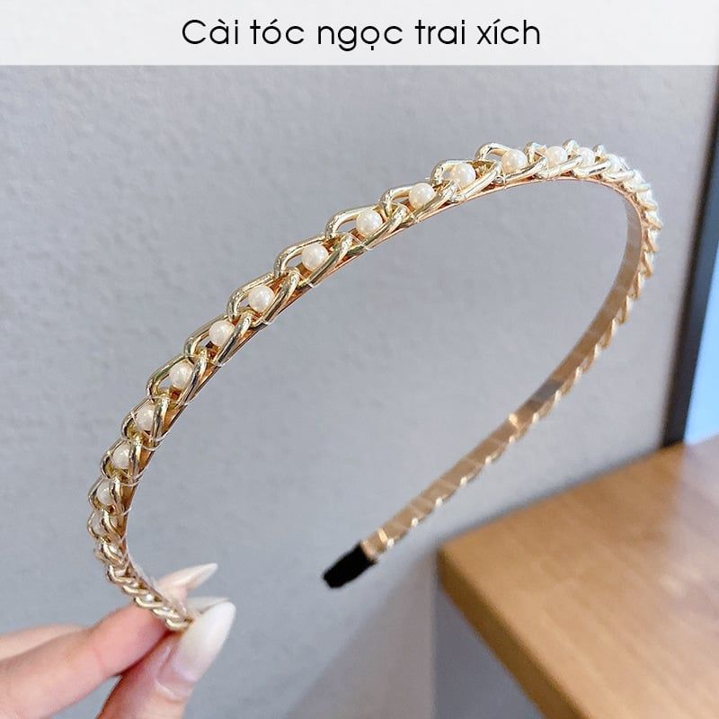 Cài tóc Ngọc trai