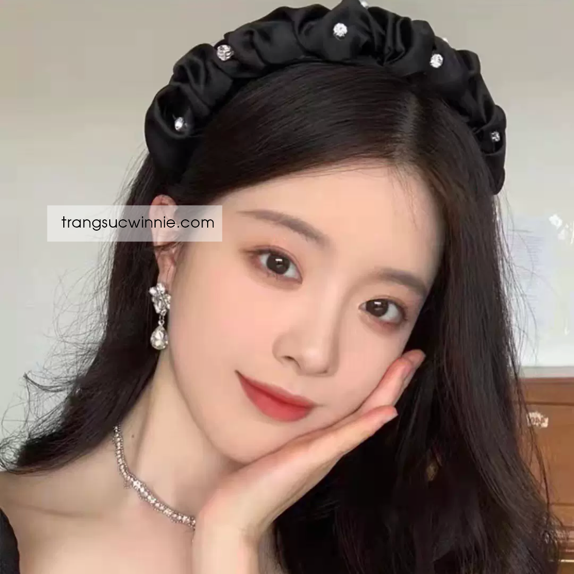 Cài tóc Xếp nơ