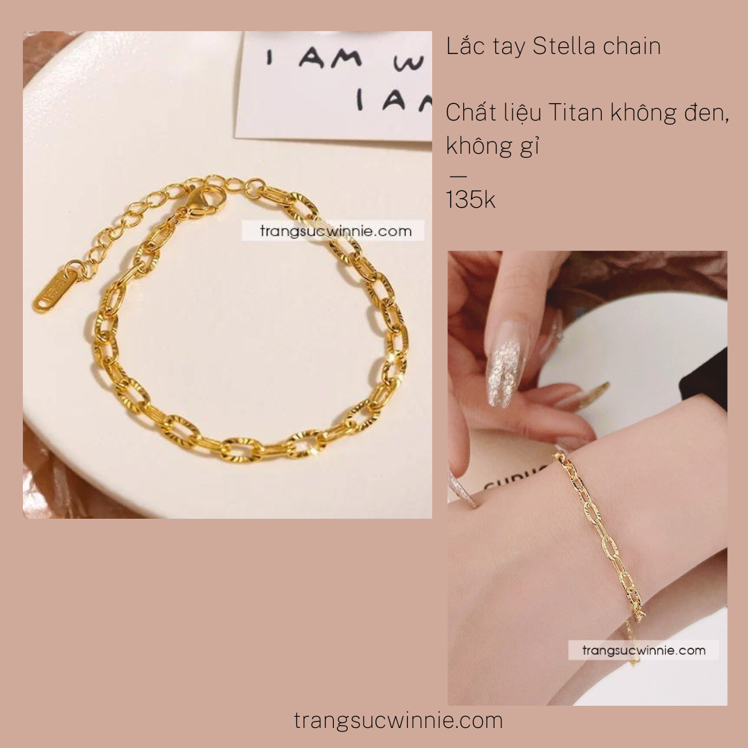Lắc tay titan Stella Chain VG