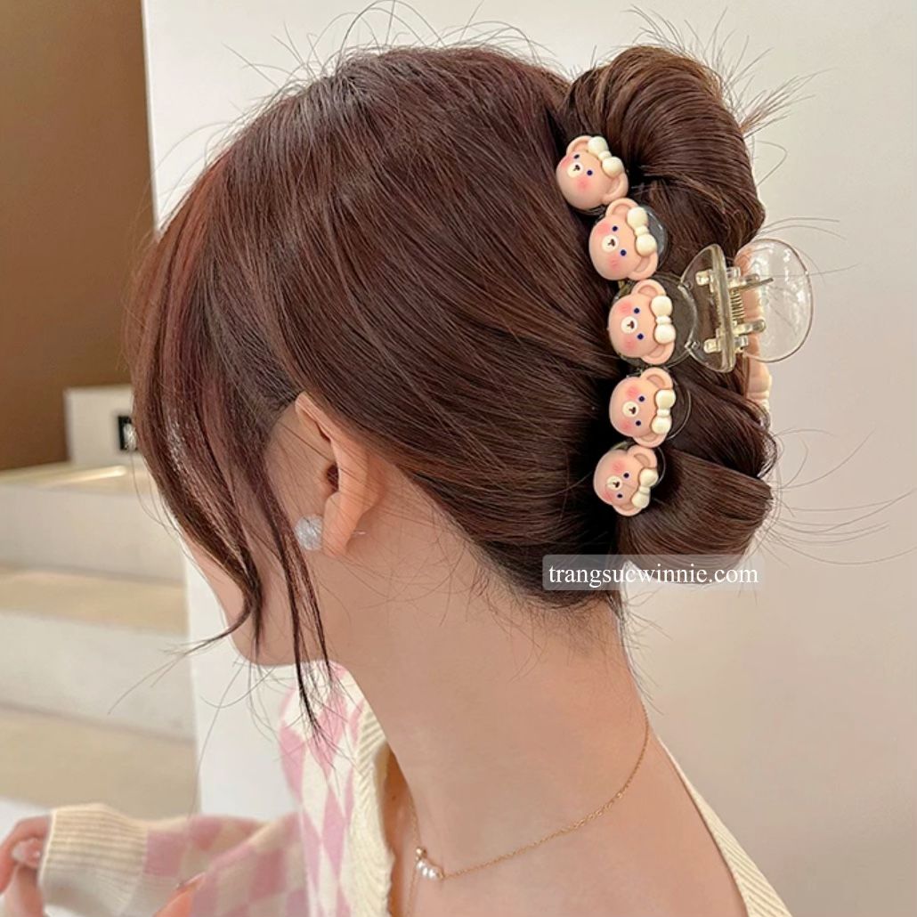 Kẹp tóc Gấu trong
