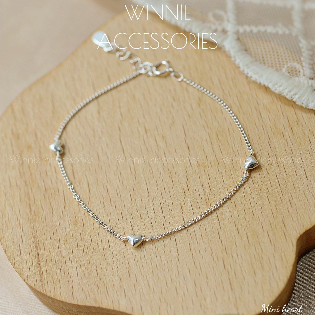 Lắc tay Bạc S925 Mini heart