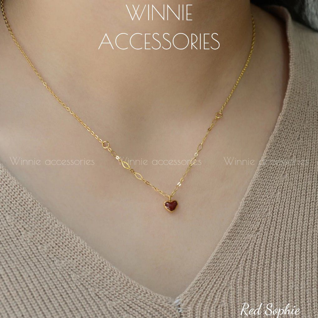 Dây chuyền Titan Red Sophie