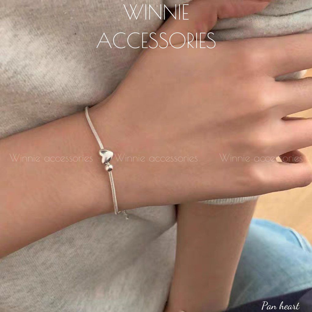 Lắc tay Bạc S925 Pan heart