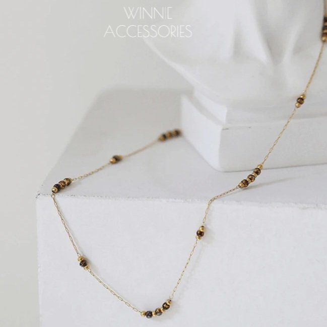 Dây chuyền Titan Amber