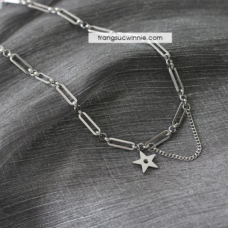 Dây chuyền titan BF Star