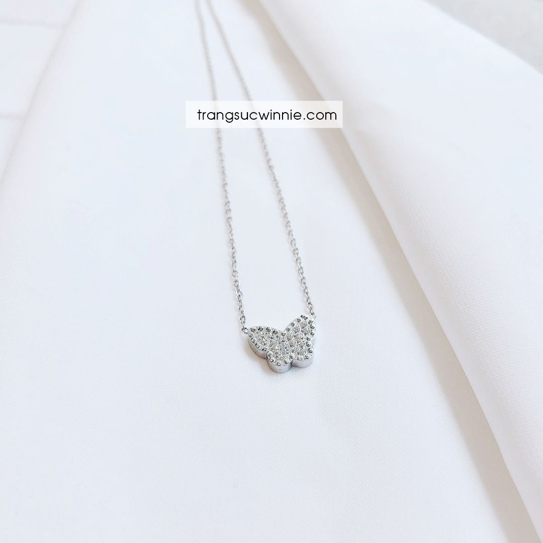 Dây chuyền titan Bướm đá B