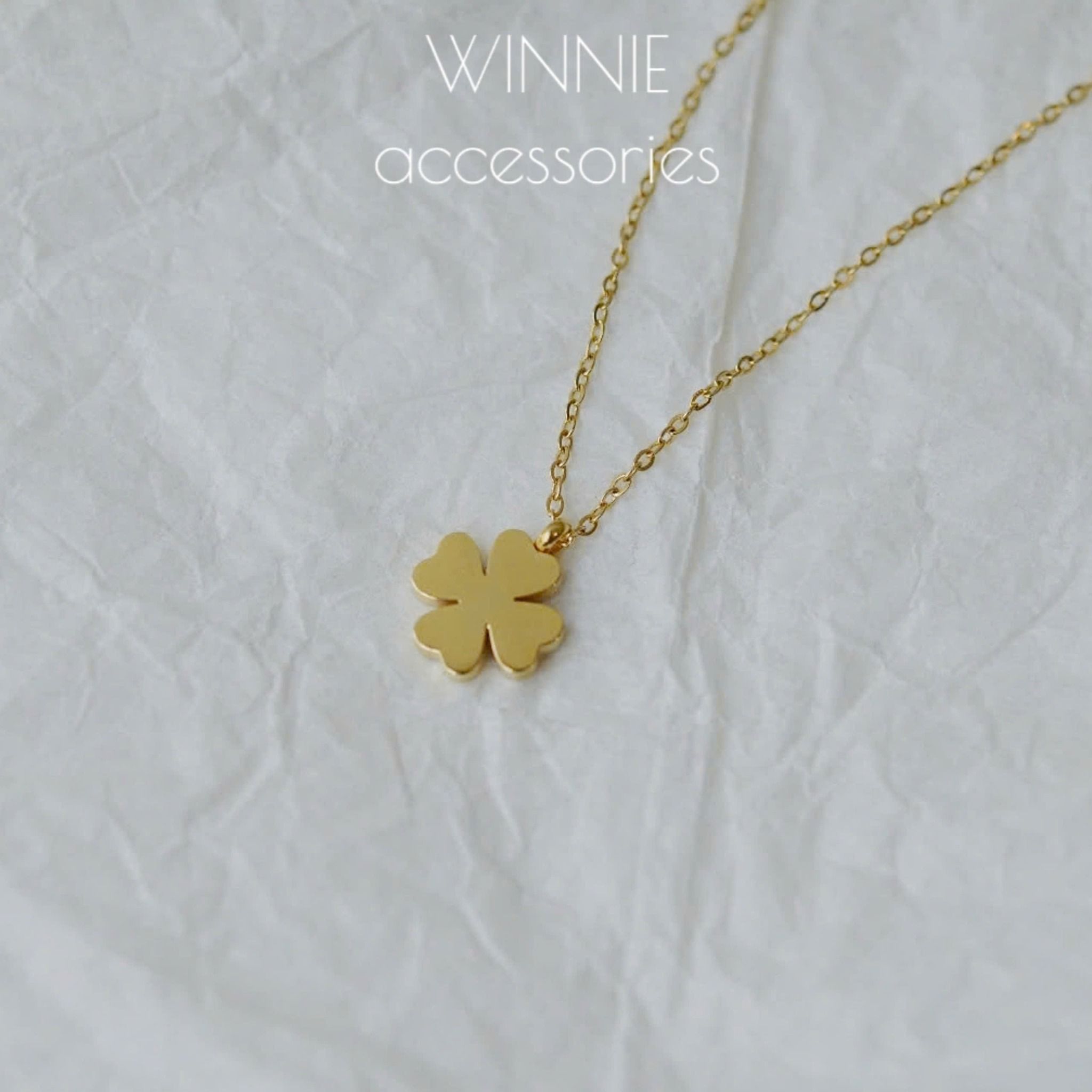 Dây chuyền titan Clover