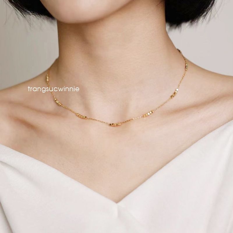 Dây chuyền titan Đa diện nhỏ