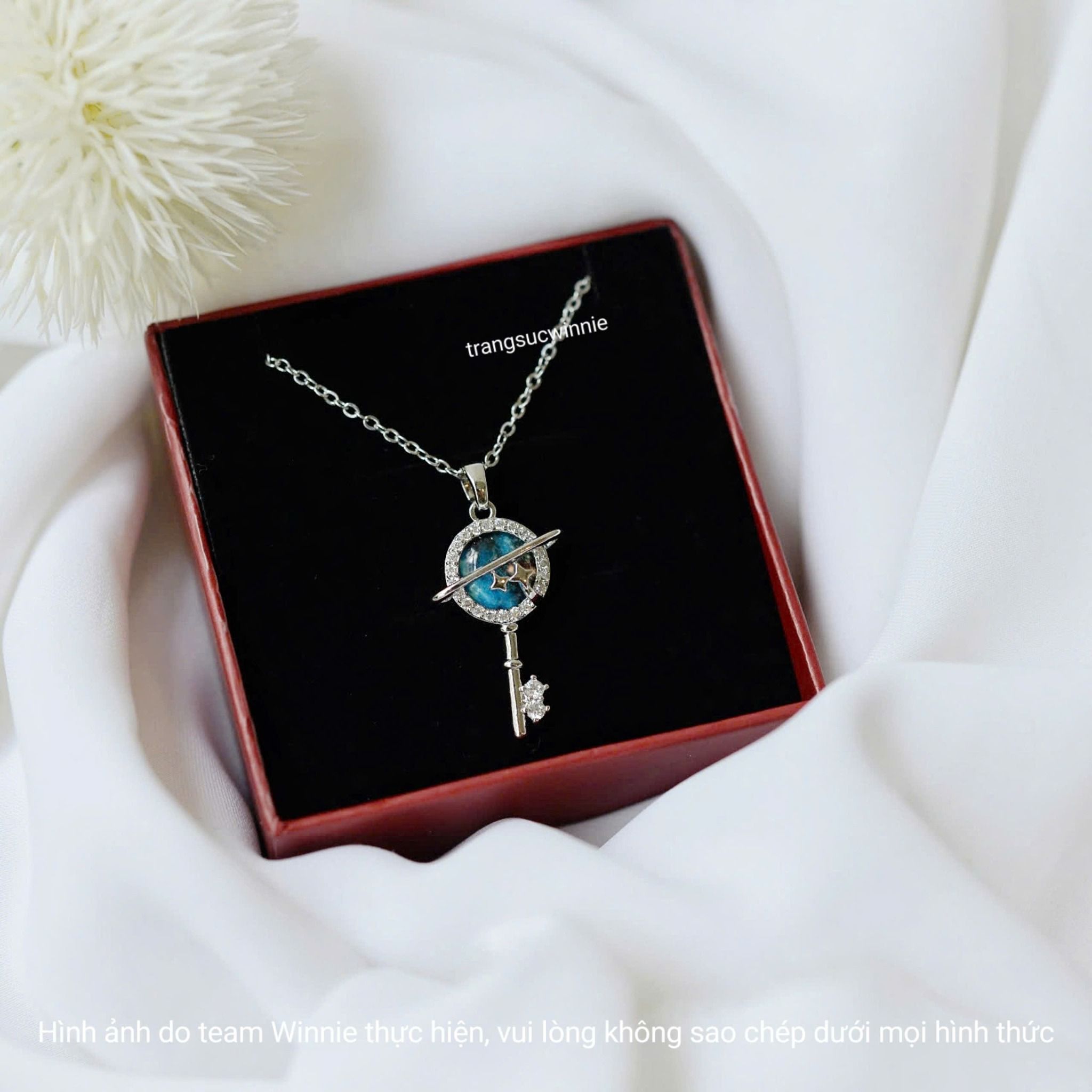 Dây chuyền titan Galaxy key
