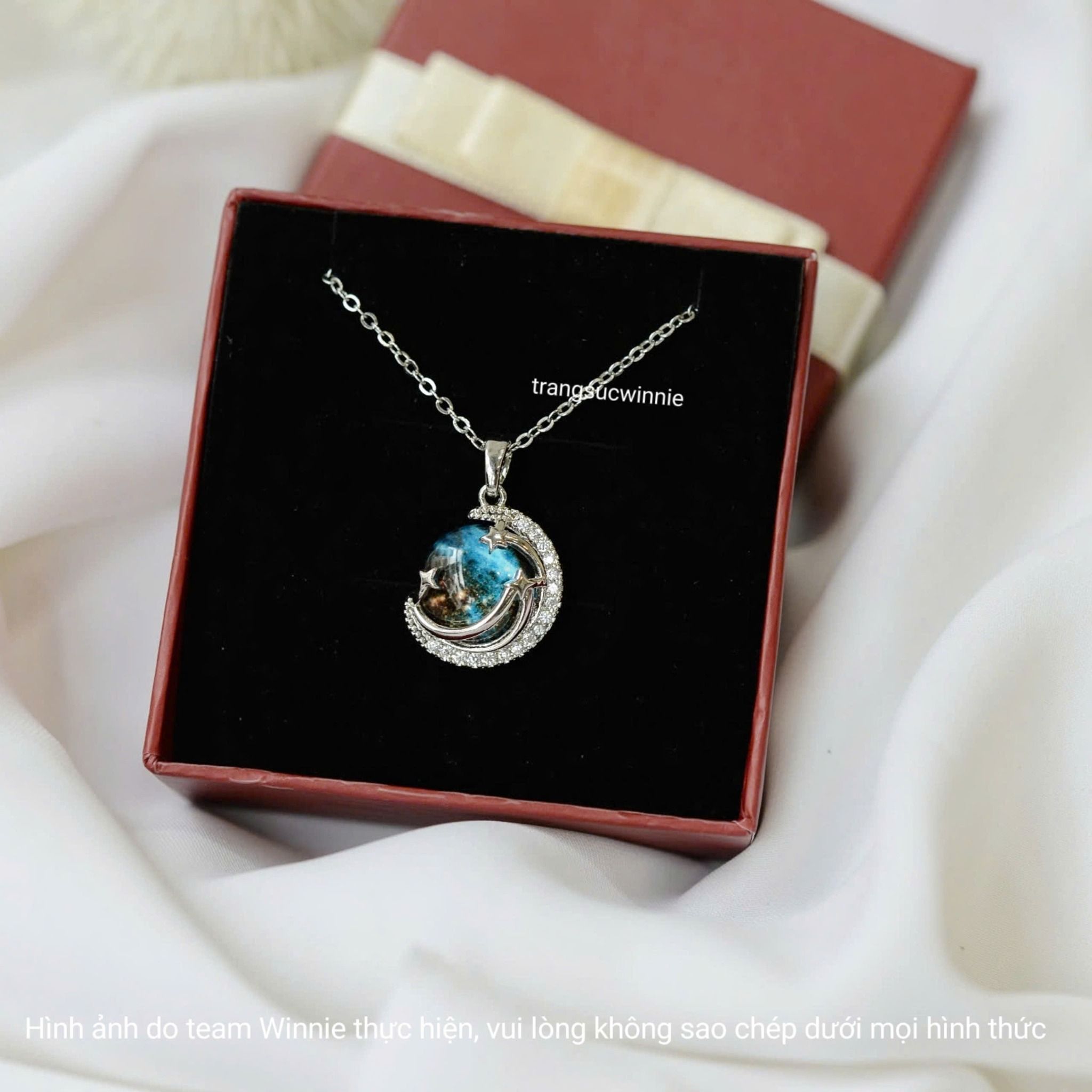 Dây chuyền titan Galaxy Starlight