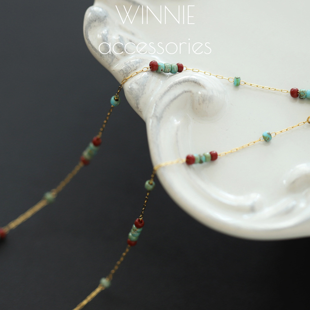 Dây chuyền Titan Green bean