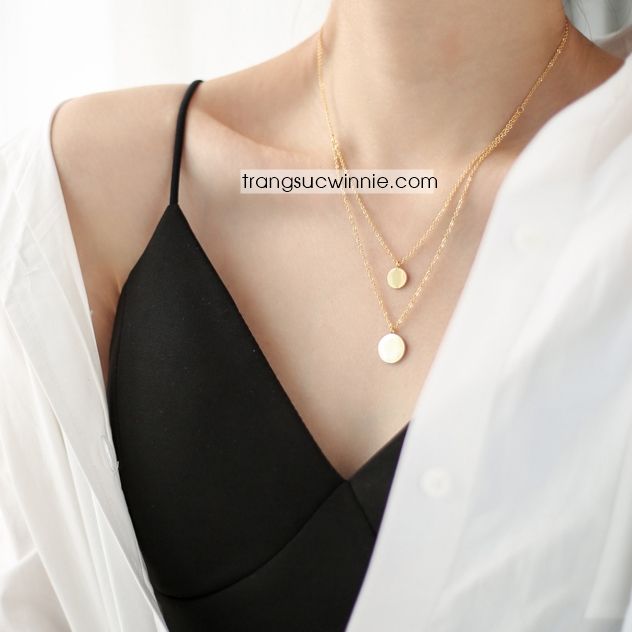 Dây chuyền titan Layer Gold