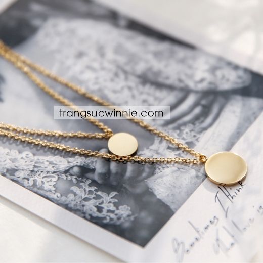 Dây chuyền titan Layer Gold