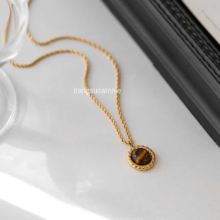 Dây chuyền Titan Mihi Cateye