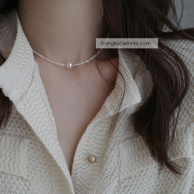 Dây chuyền Ngọc trai nhí