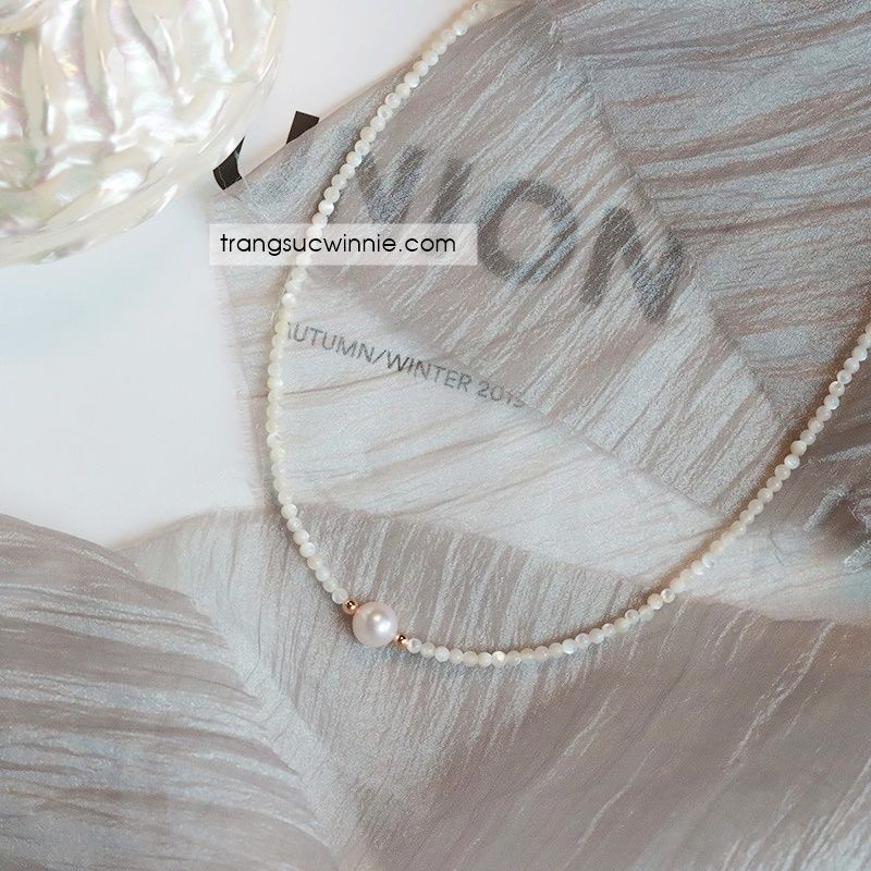 Dây chuyền Ngọc trai nhí